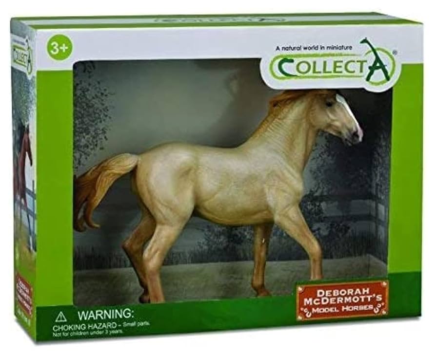Amazon.com: CollectA – Stallion Mustang Palomino Clear
